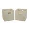 2 Pack Household Essentials 13" Fabric Storage Bins